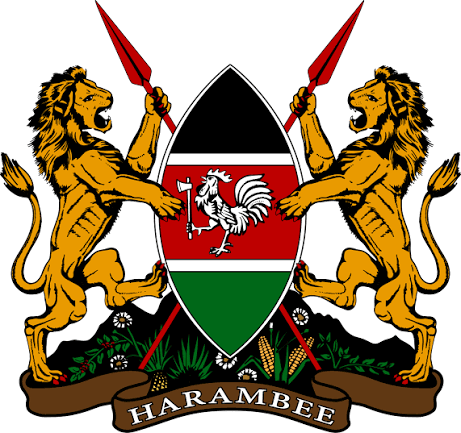 Kenya Coat of Arms — Harambee